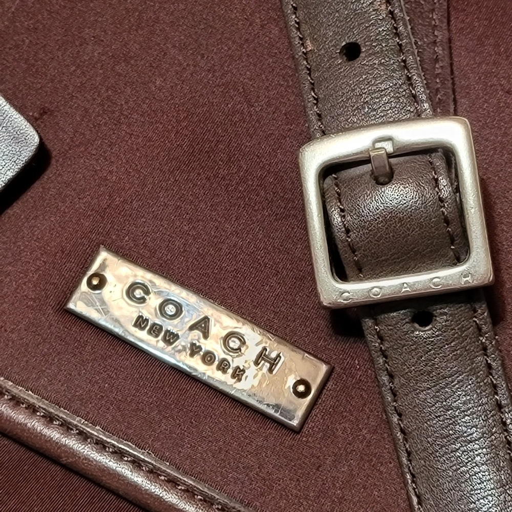 Vintage Coach Neoprene purse